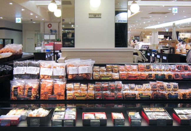 日本橋錦豊琳の店頭