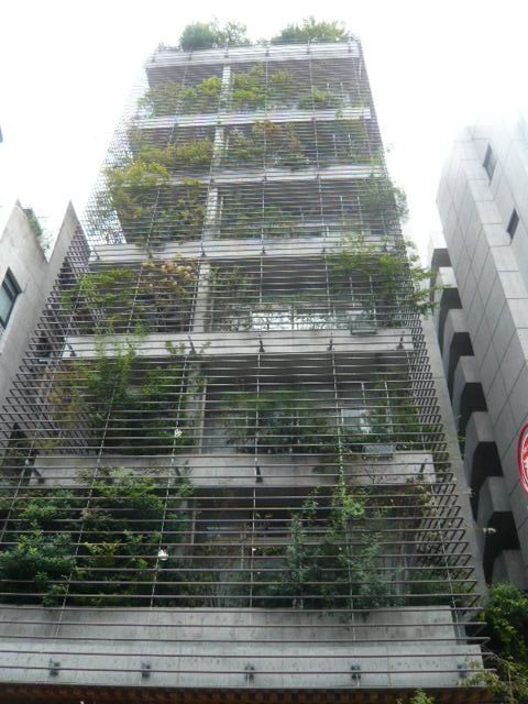 仙行寺の建物は、７階の高層ビルです。本堂は７階、下階は墓苑