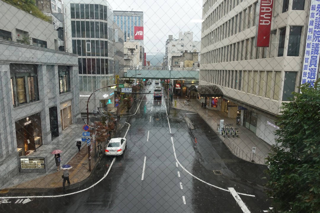 天満屋別館との渡り廊下
