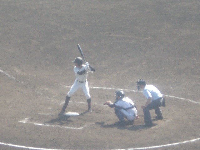 バックネット傍で臨場感ある打席を楽しむのも良いですね