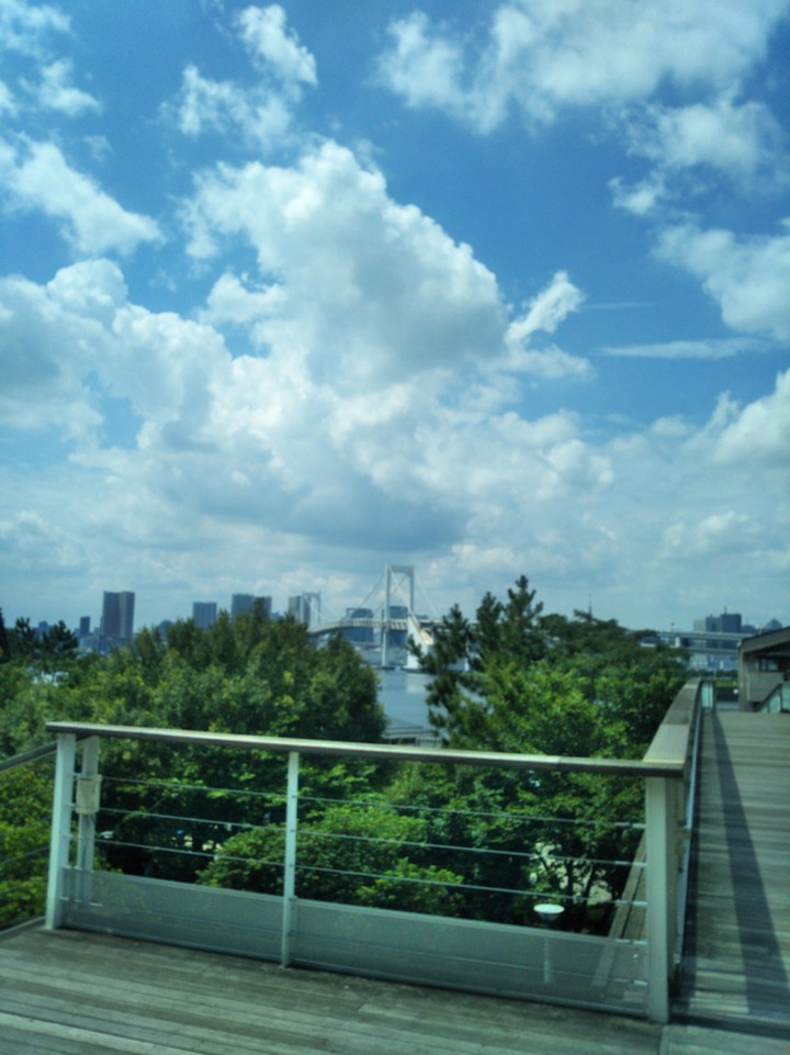 お台場海浜公園 展望デッキから