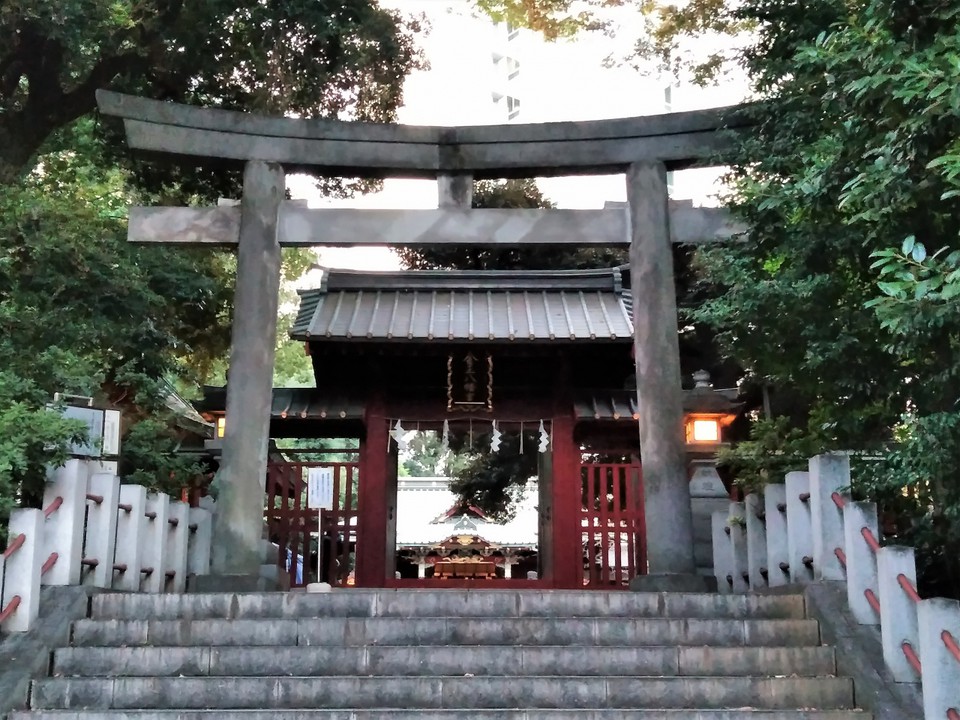 落ち着いた雰囲気の神社です