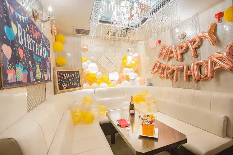 カラオケパセラ六本木店のお祝いルーム