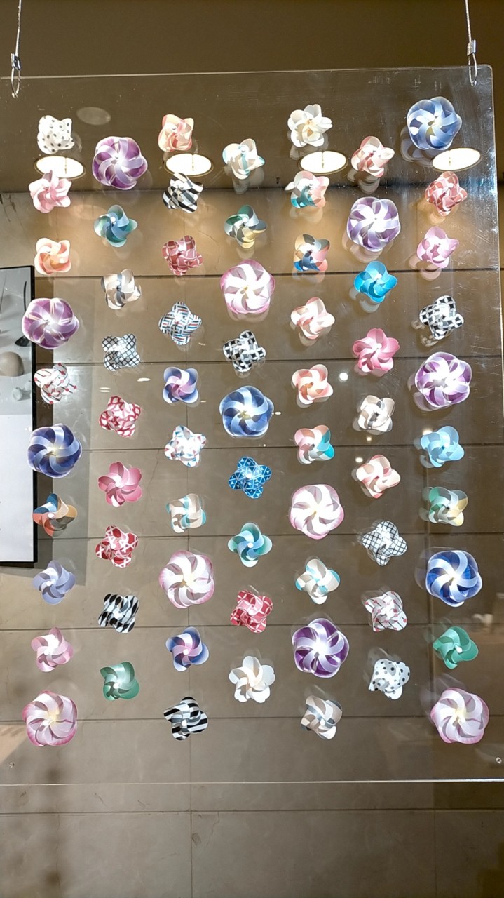 プラスチックのかざぐるま