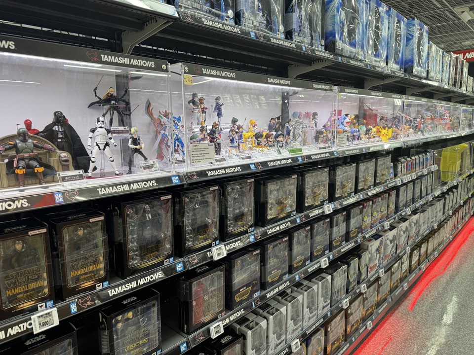 LABIの店内のおもちゃ売り場
