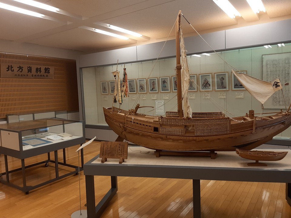 江戸時代の船の模型