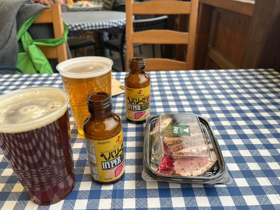 地ビール・直結を美味しく頂きました