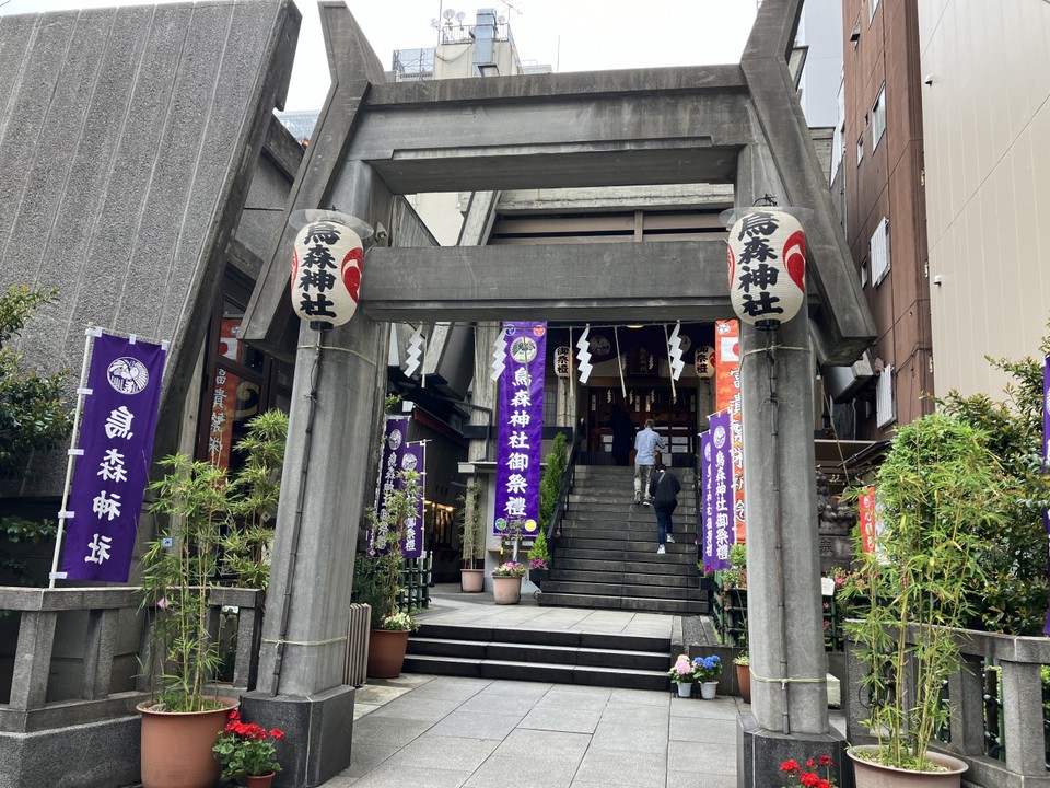 烏森神社の画像。