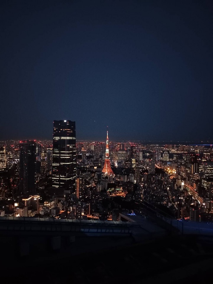 東京タワー方面の夜景