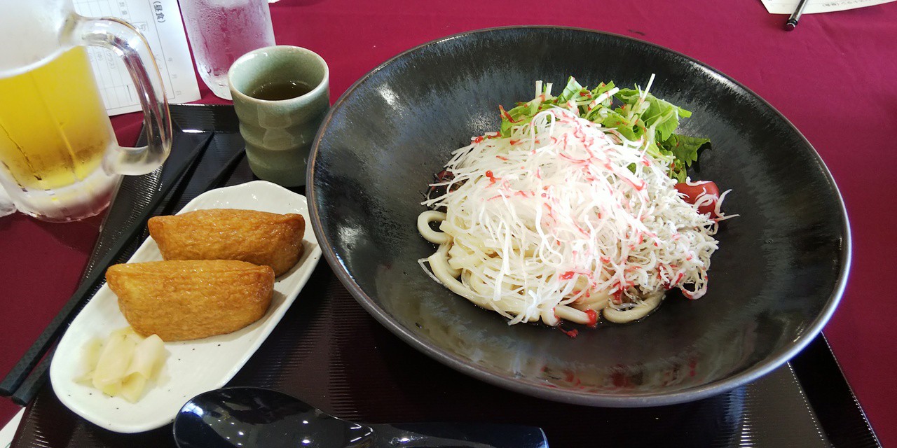 お昼ご飯 さっぱり梅うどん
