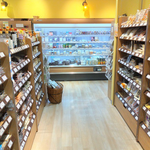 富澤商店ルミネ有楽町店の内観画像。