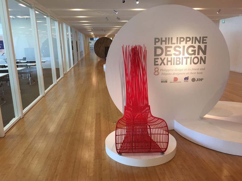 このときはフィリピンのデザイナーたちの展示イベント