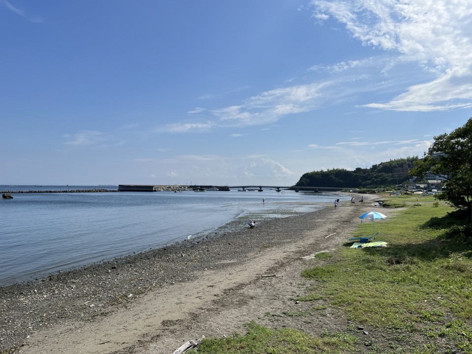 海岸の砂浜