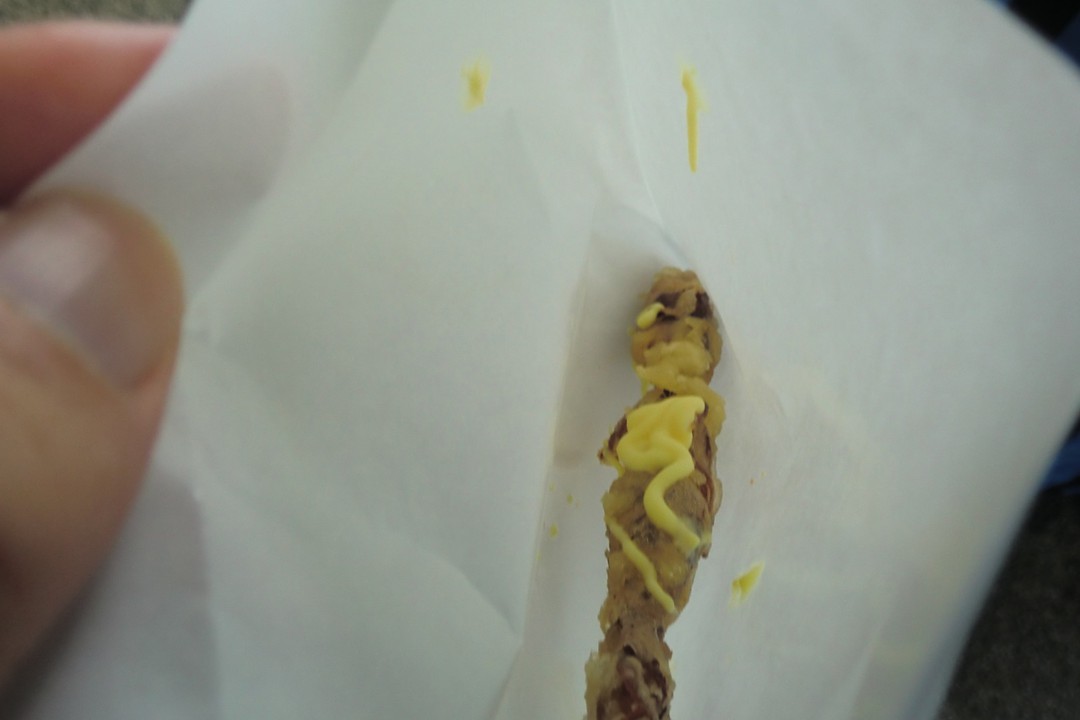 ホタルイカの串　100円