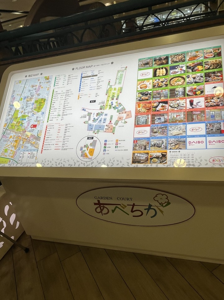  アベノ地下街の画像。