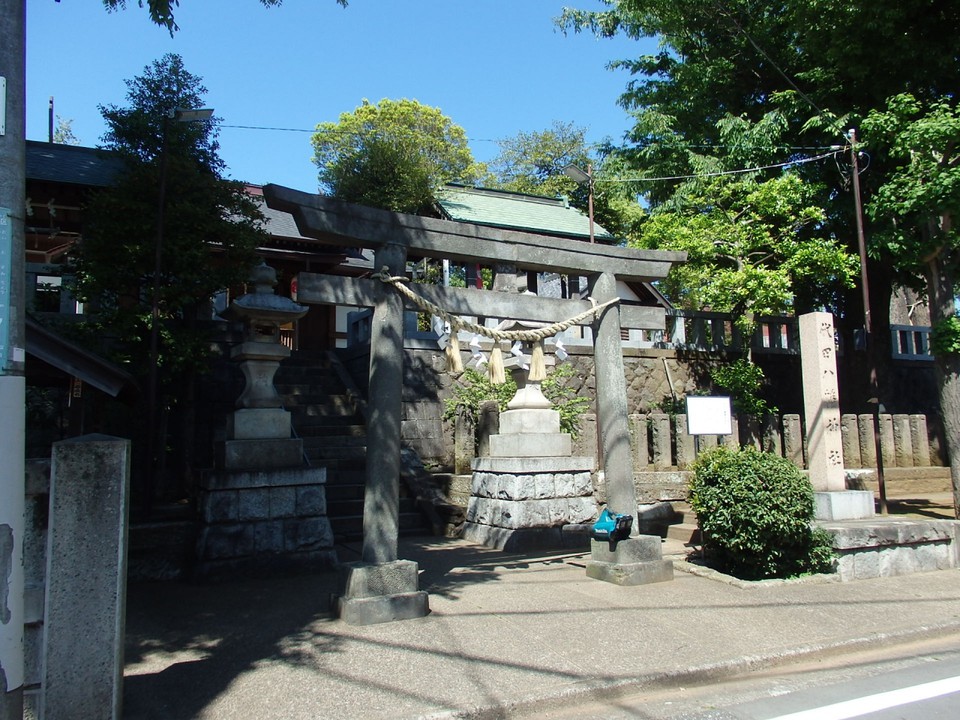 代田八幡神社鳥居