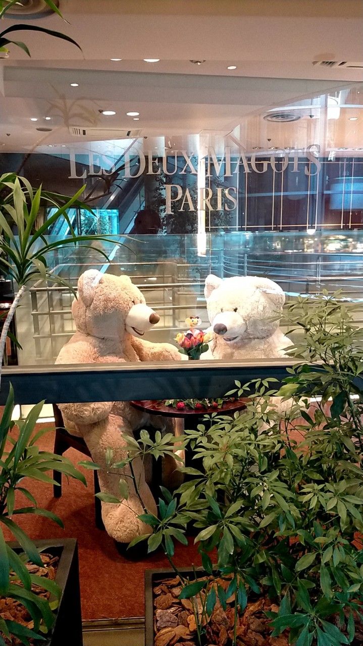 Bunkamuraのカフェ