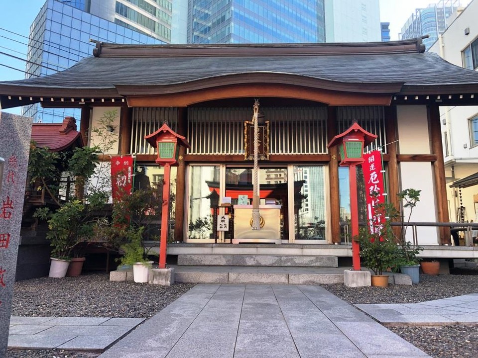 《日比谷神社》社殿付近