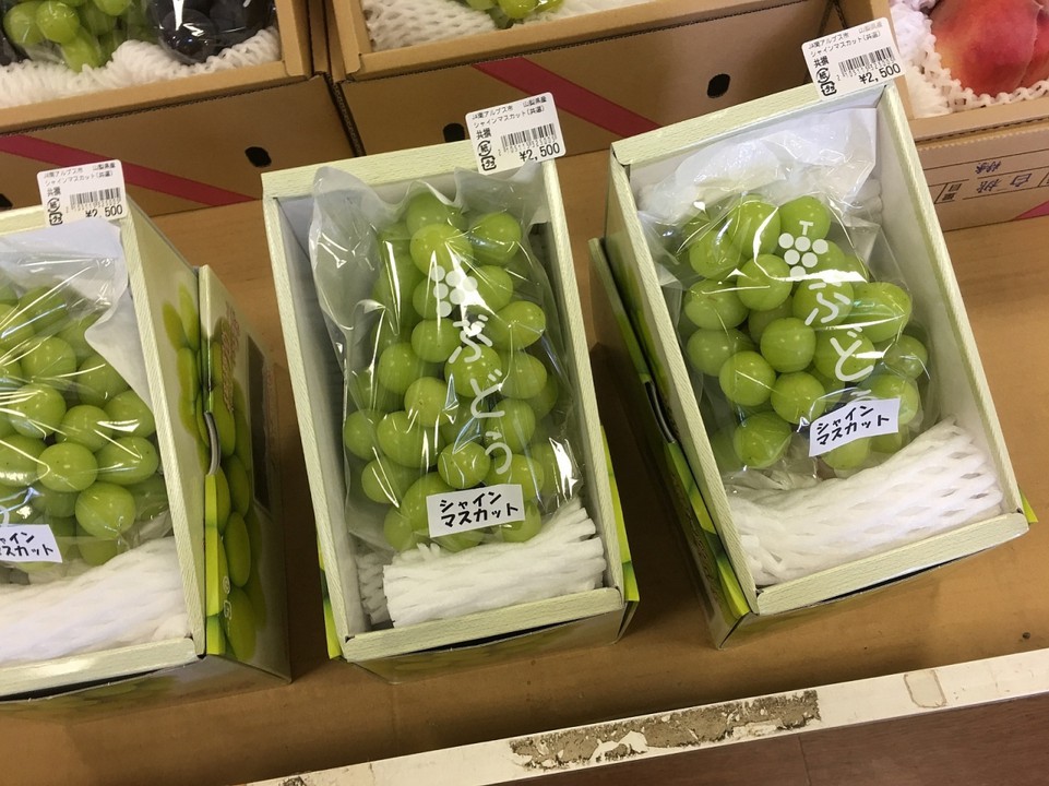 美味しい果物が多くあります