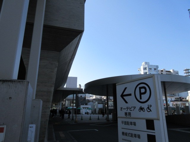 駐車場も