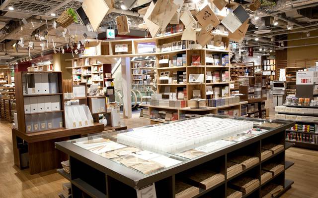 無印良品アトレ恵比寿の収納売場