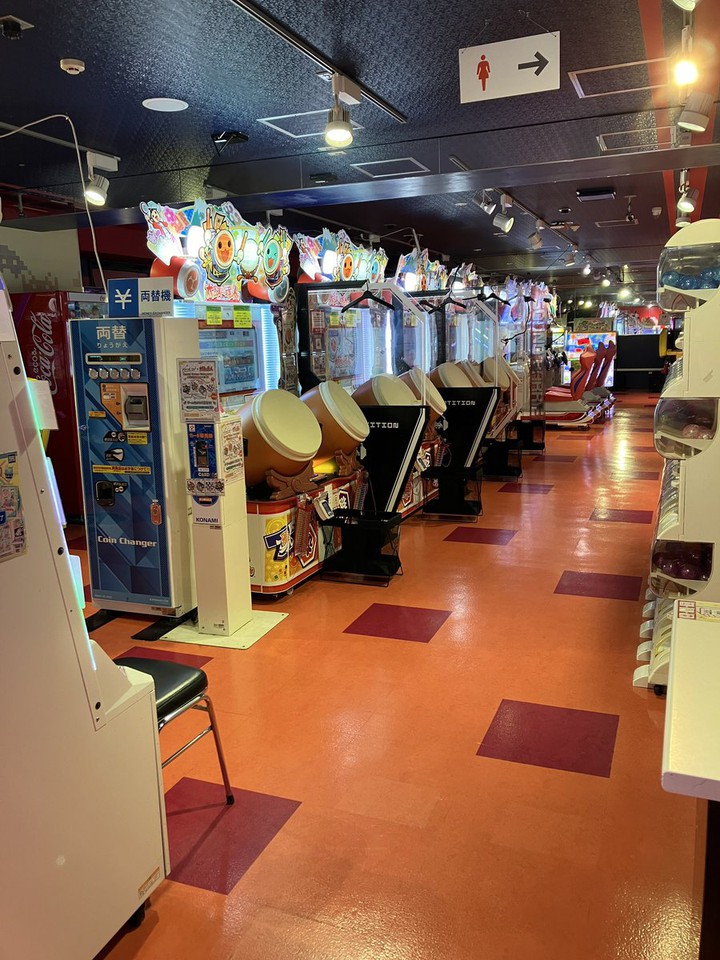 タイトーステーション横浜西口五番街店のアーケードゲーム