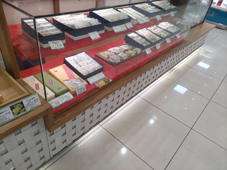 和菓子売場