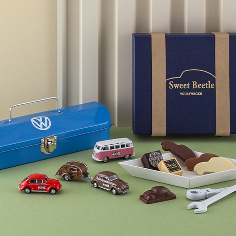 バレンタインにぴったりな可愛い車型チョコレート