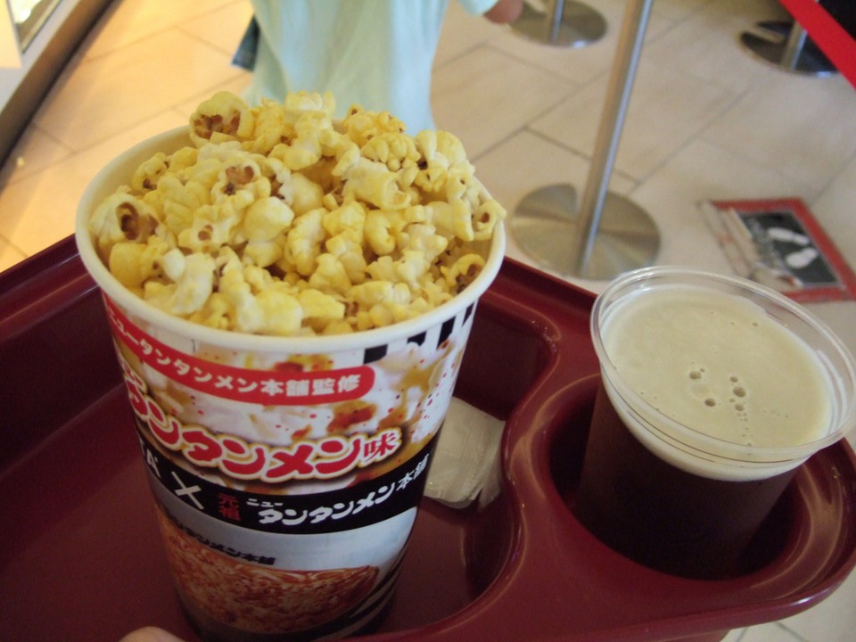 ニュータンタンメン味のポップコーン