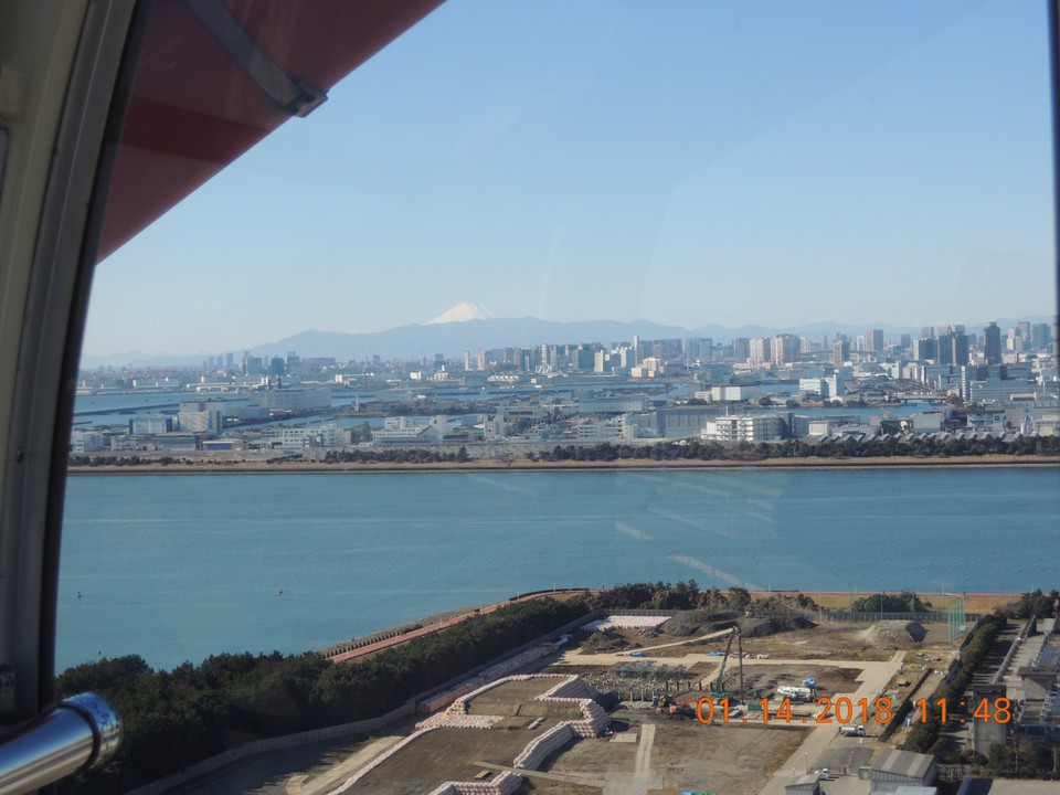 ゴンドラからの富士山
