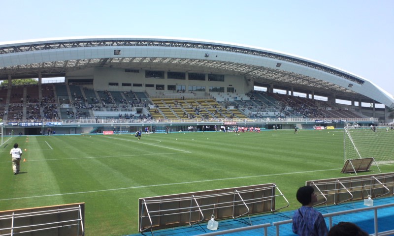 とても見やすいスタジアム