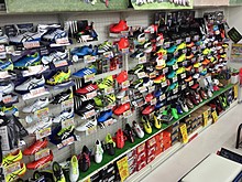 ときわスポーツパシオン横浜店のシューズ売場