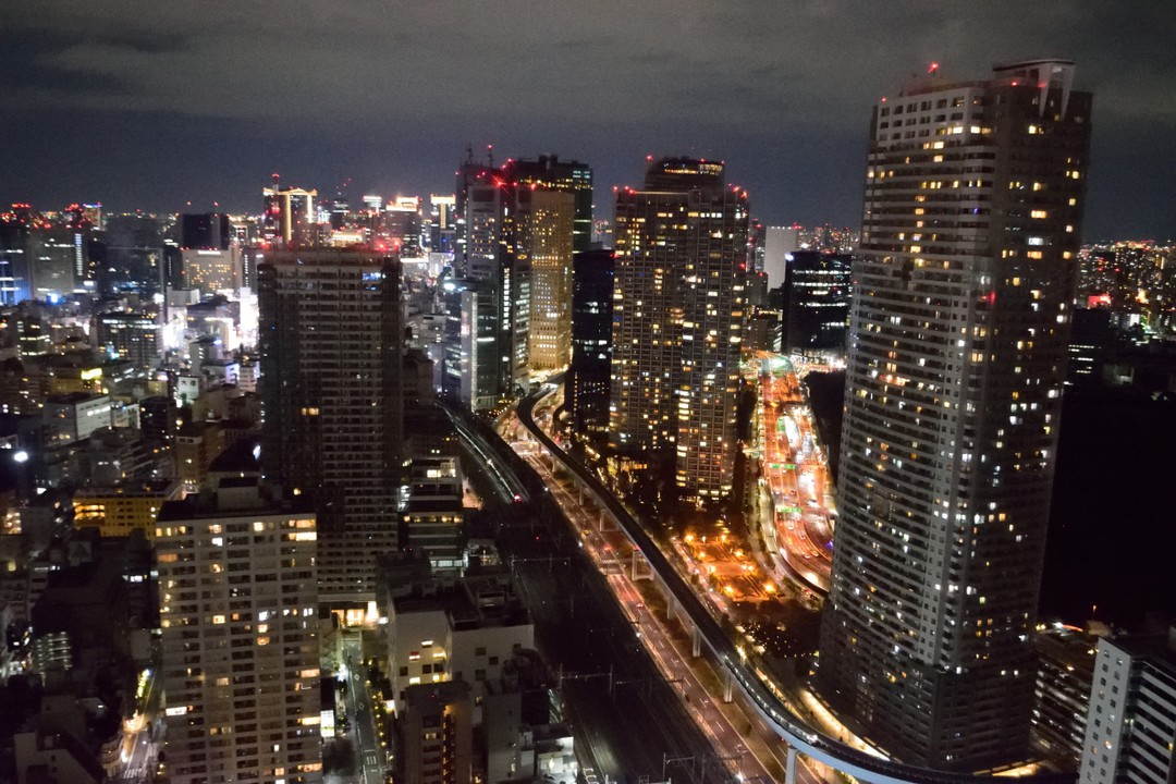 世界貿易センタービルからの夜景
