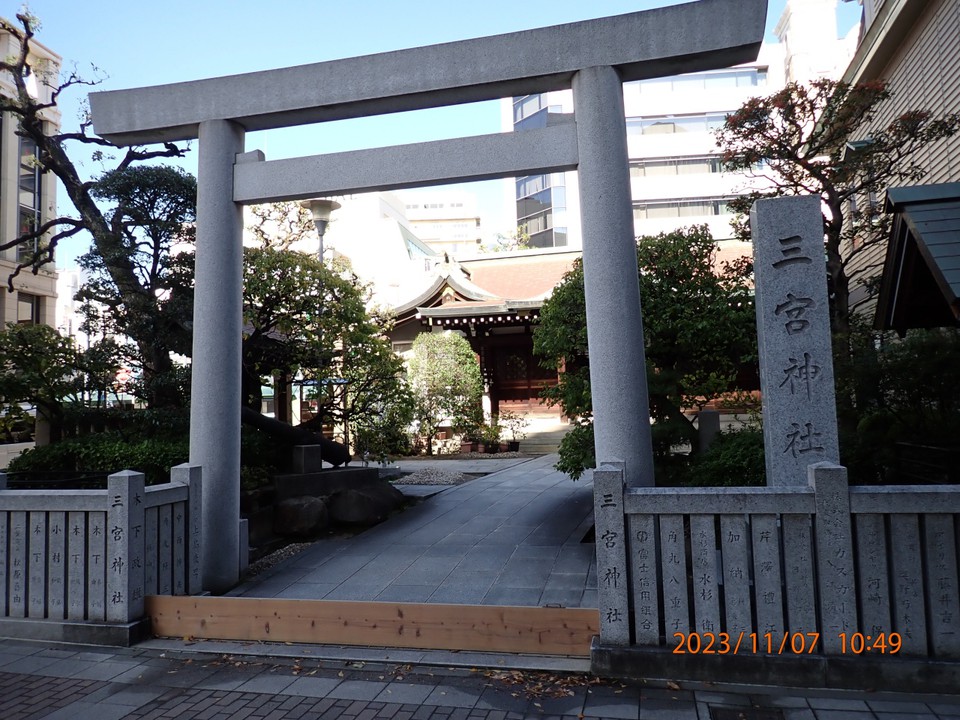 鳥居です