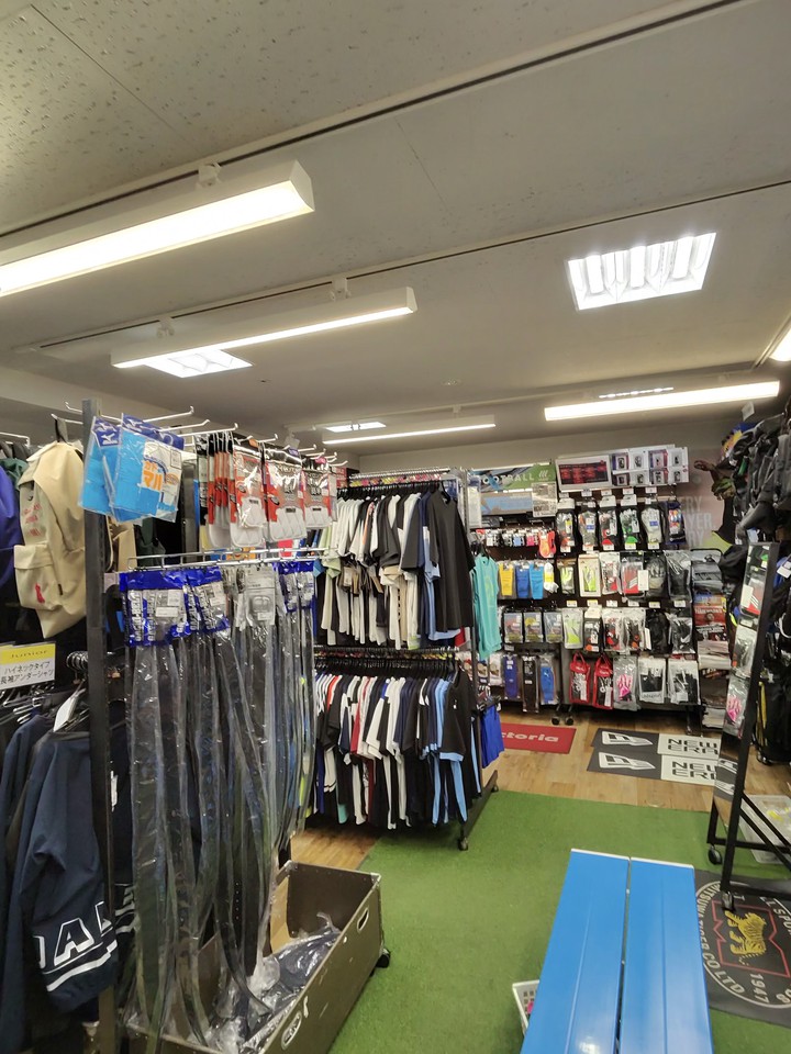 Victoriaの店内の売り場
