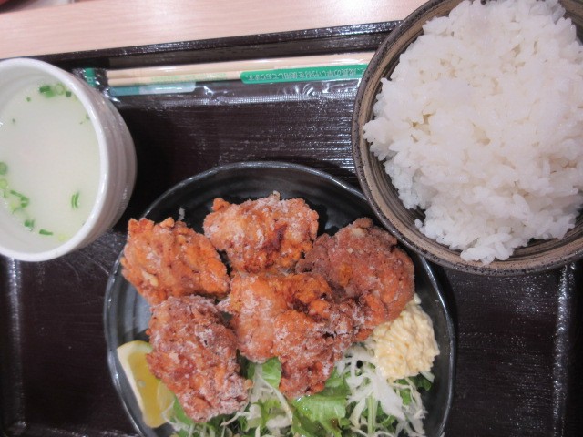 唐揚げ食べた