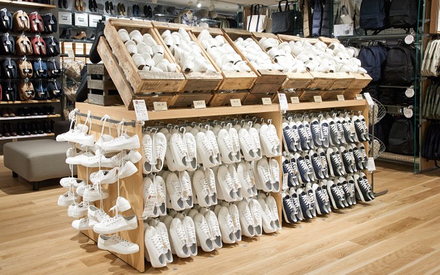 無印良品上野マルイの売場