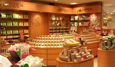 女性へのプレゼントに最適な高級茶専門店の店内