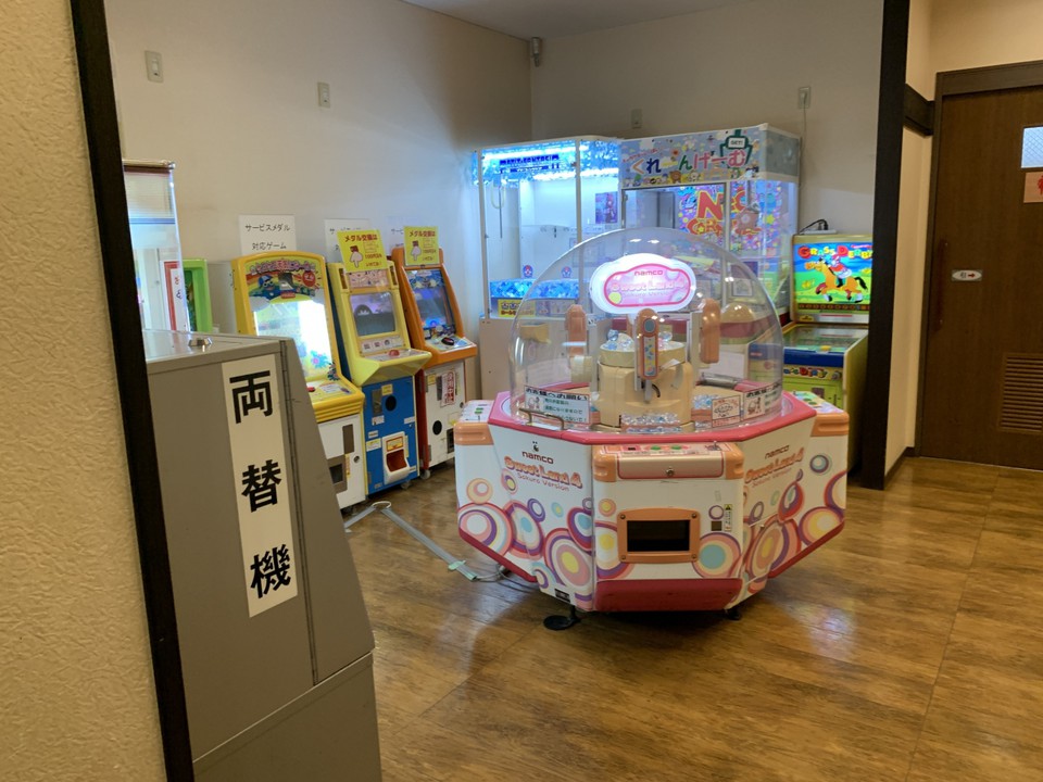 子供の遊べる場所も。