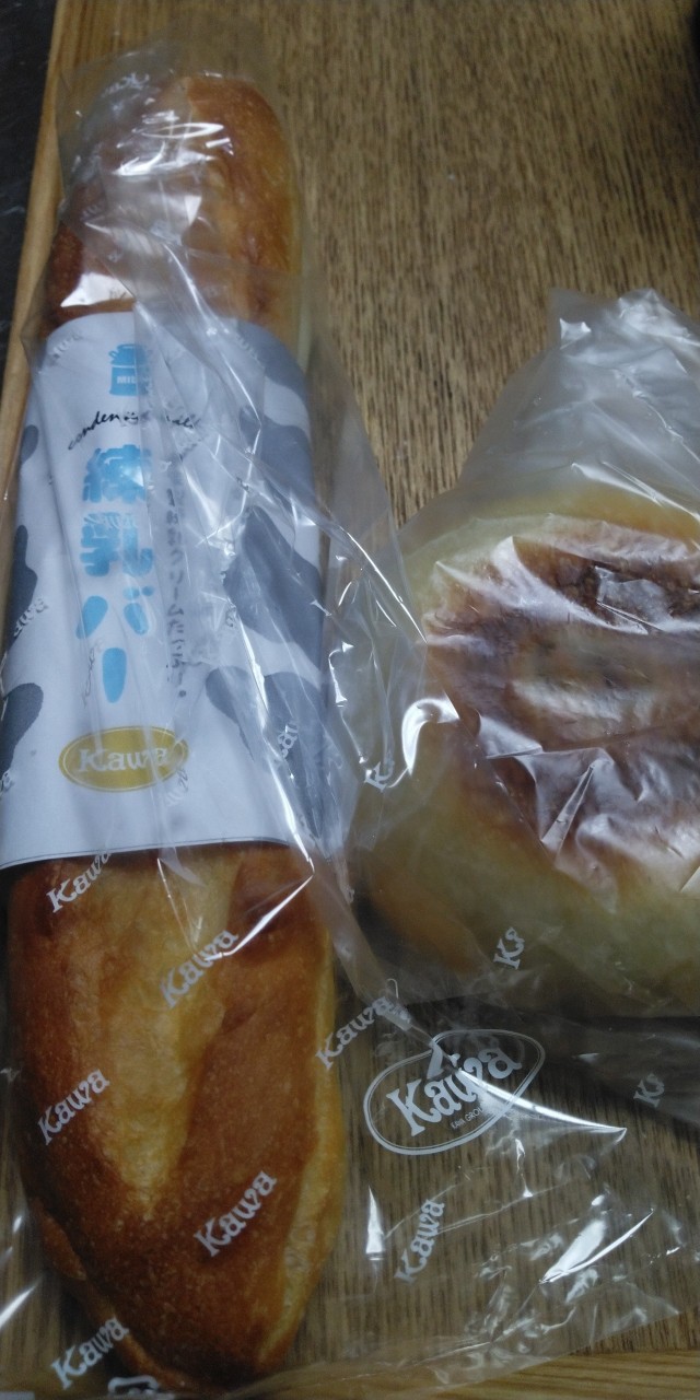 フランスあんパンと練乳フランス