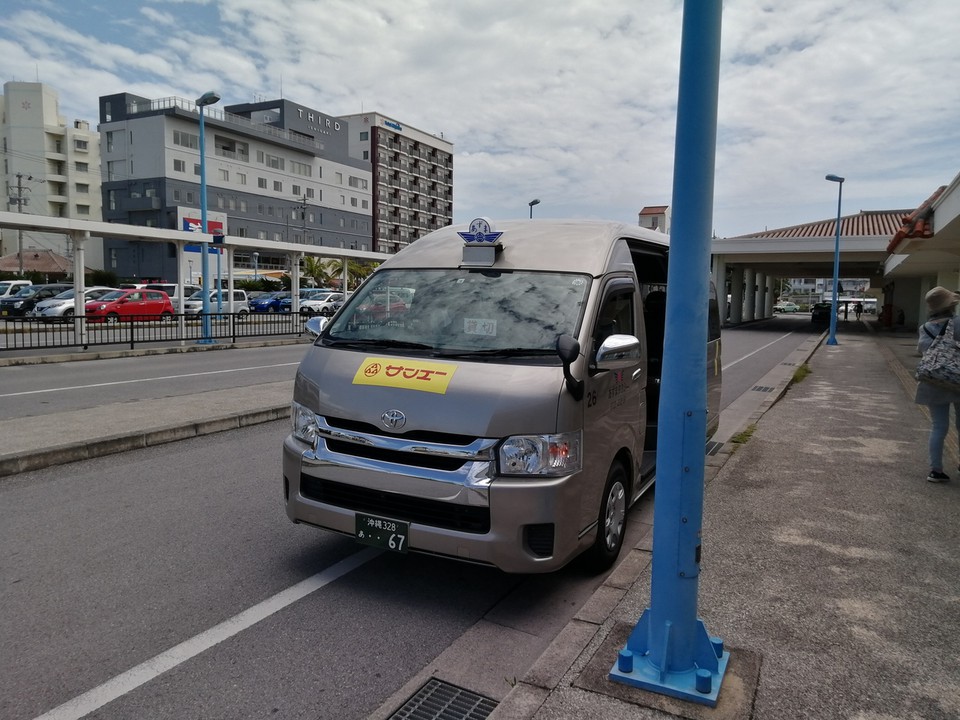 離島ターミナル前の乗り場