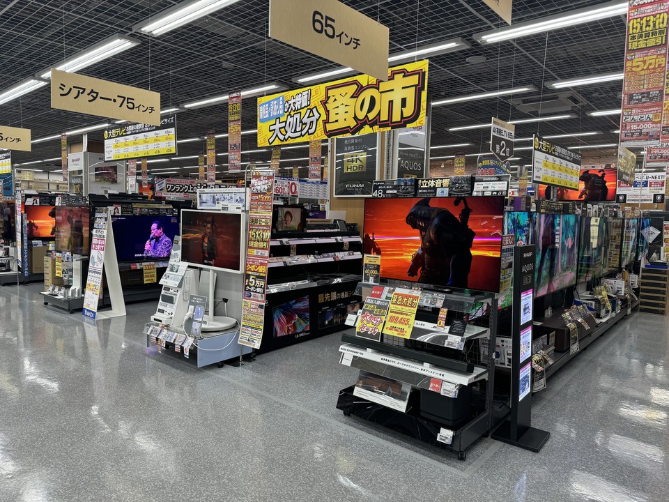 LABIの店内の売り場