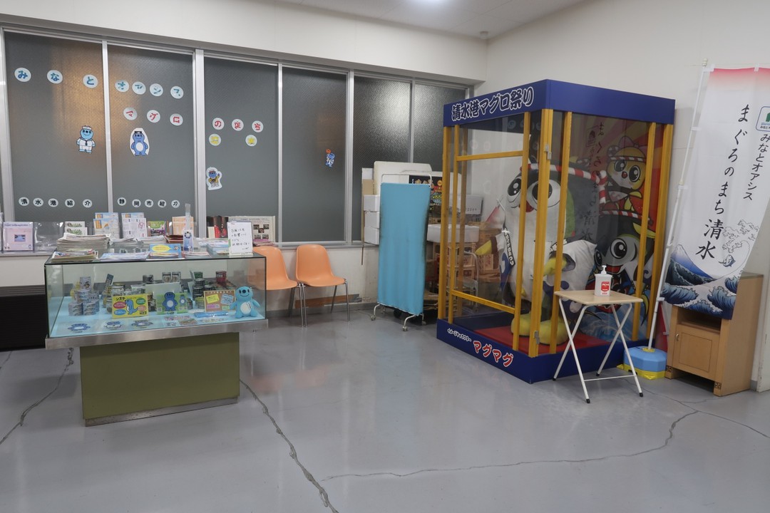 このような展示コーナーも