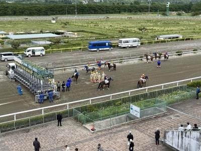 レースが始まります。