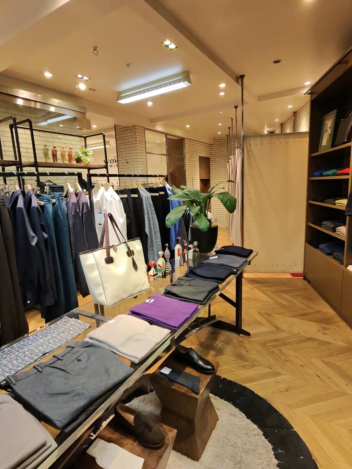 店内の売り場