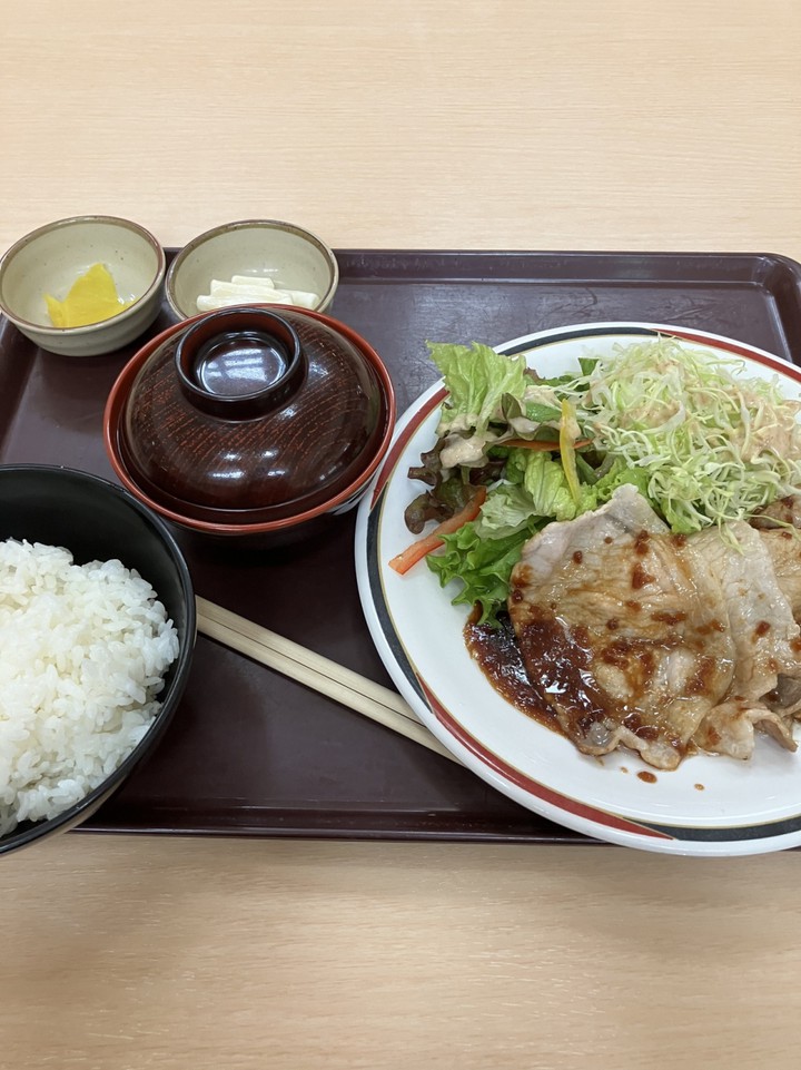 生姜焼き定食