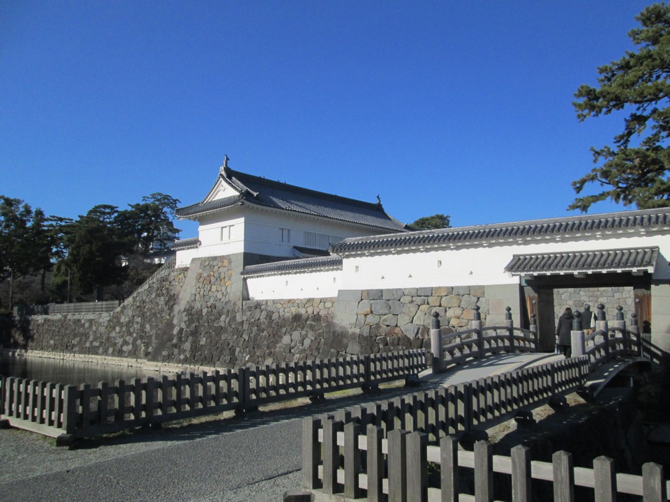 住吉橋と銅門