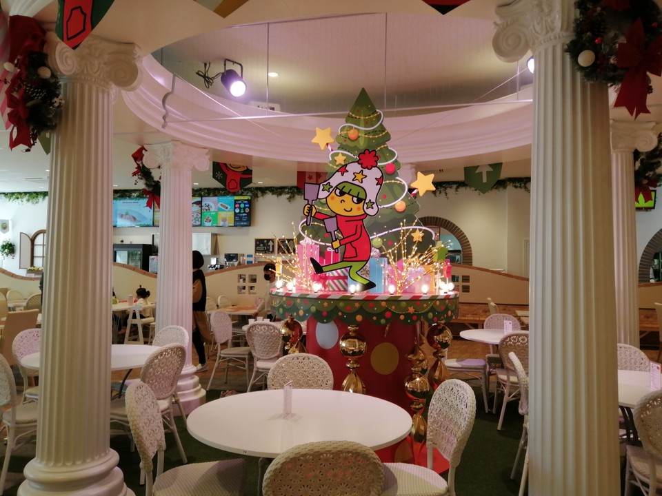 館内のレストラン