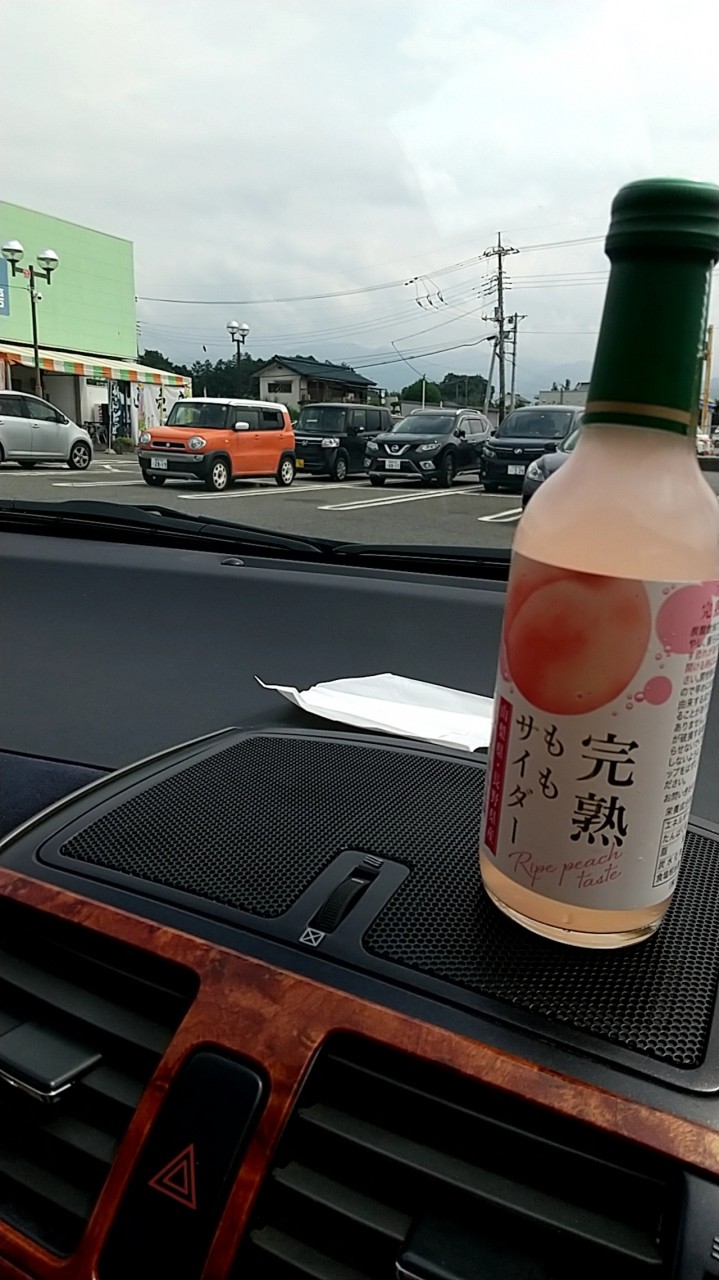 桃のサイダーでお勧めです
