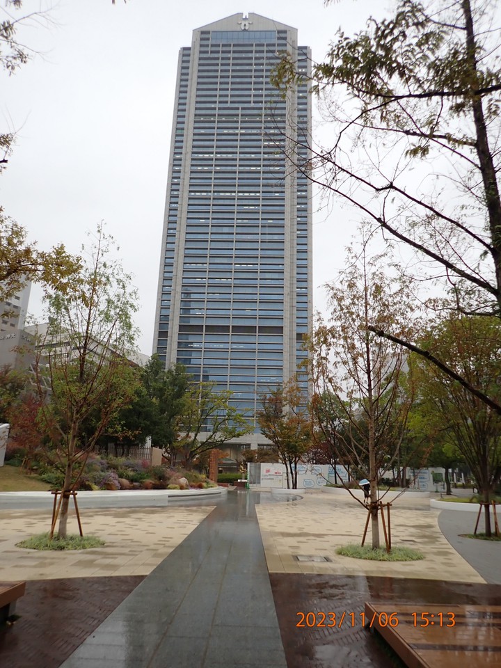 神戸市役所1号館を望む